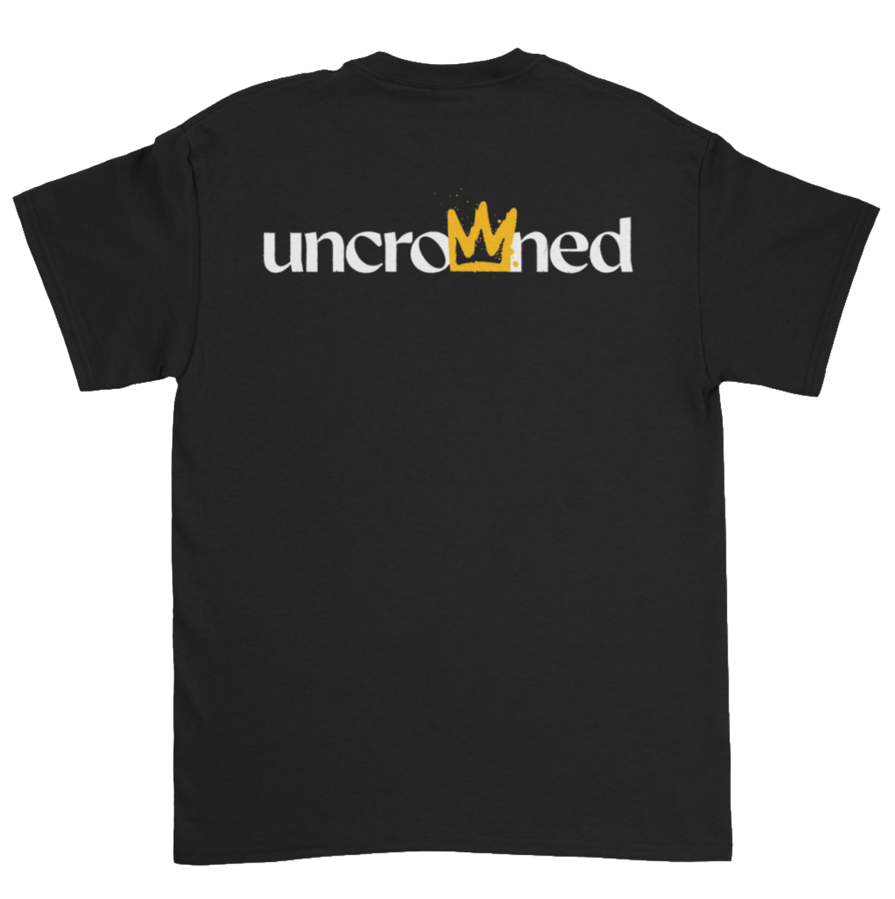 "UNCROWNED" TEE (BLACK)