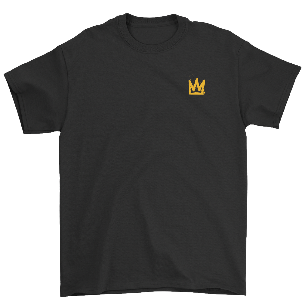 "UNCROWNED" TEE (BLACK)