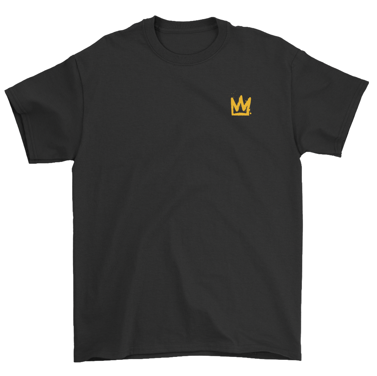 "UNCROWNED" TEE (BLACK)