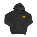 "UNCROWNED" HOODIE (BLACK)