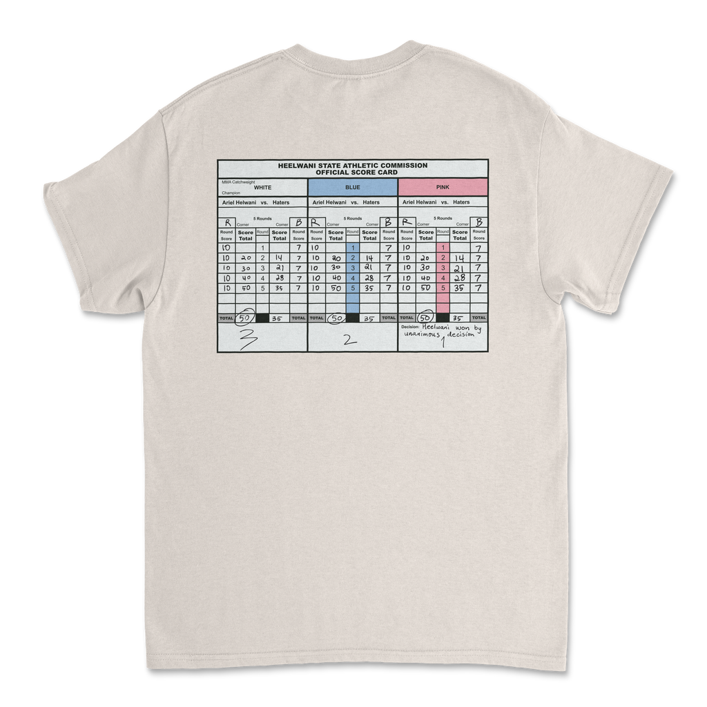 "KEEPING SCORE" TEE